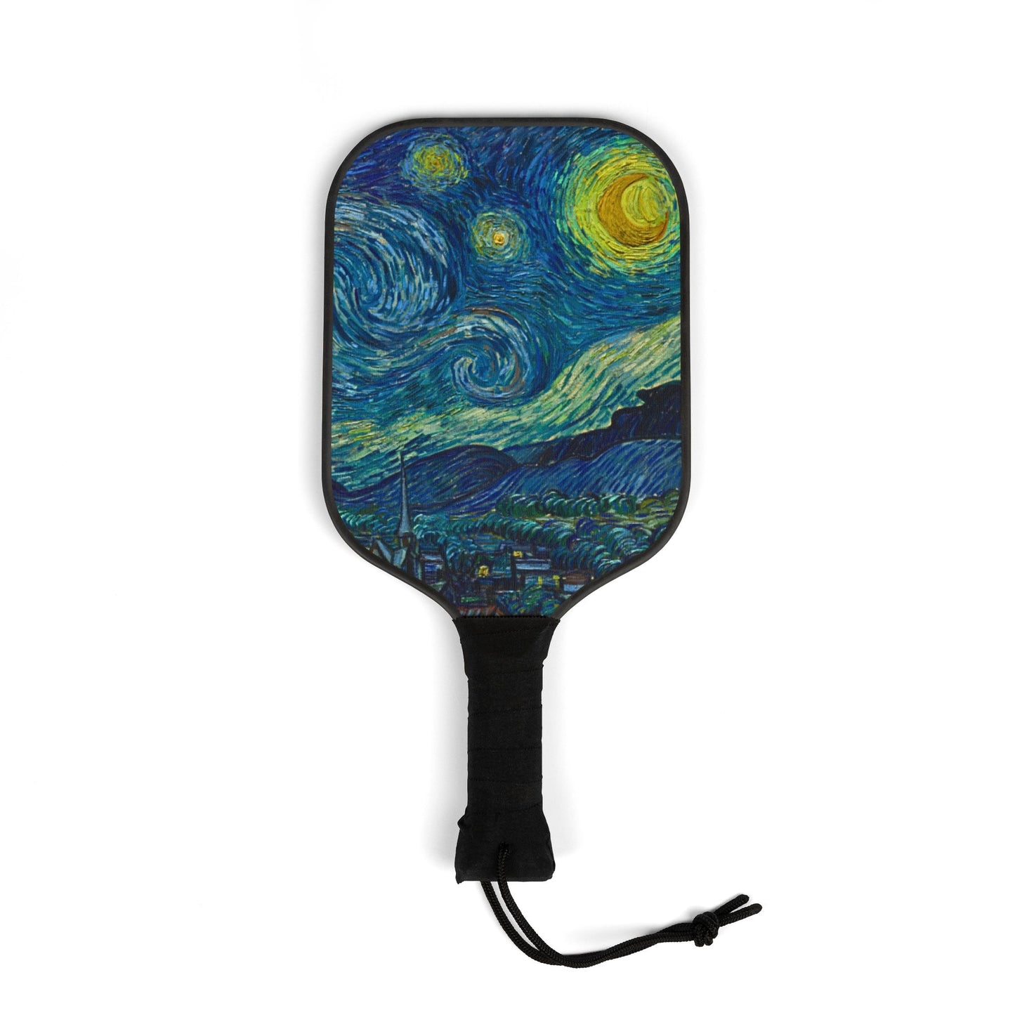 Vincent Van Gogh Inspired Pickleball Paddle Set with Balls - Sports Collection