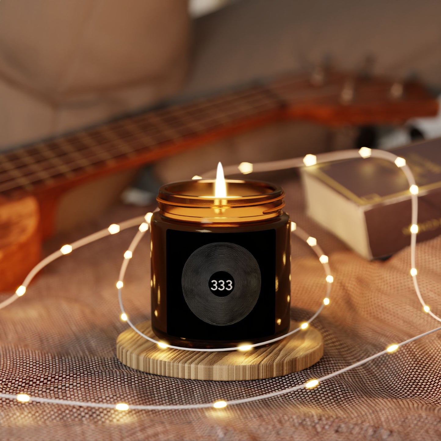 333 Angel Number Intentions Candle